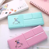 美良色固体水彩颜料色水彩写生手绘初学者水彩装 铁盒