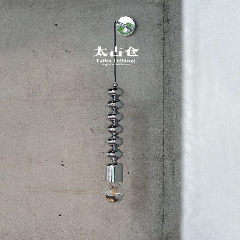 包豪斯灯具现代简约卧室床头浴室柜镜前灯圆球葫芦灯北欧餐厅壁灯图片