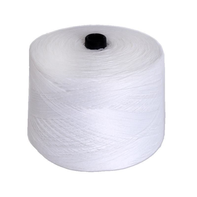 工业封包机线打包线米袋麻袋缝包机线2公斤9股封口线白色加粗线