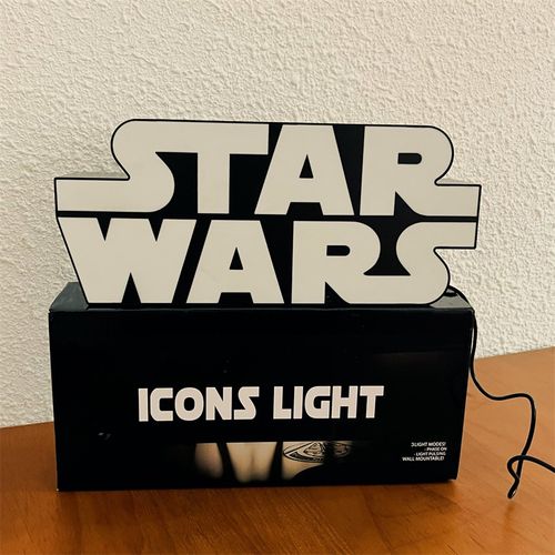 星球大战款音乐节奏灯呼吸七彩小夜灯游戏氛围灯装饰灯LED台灯