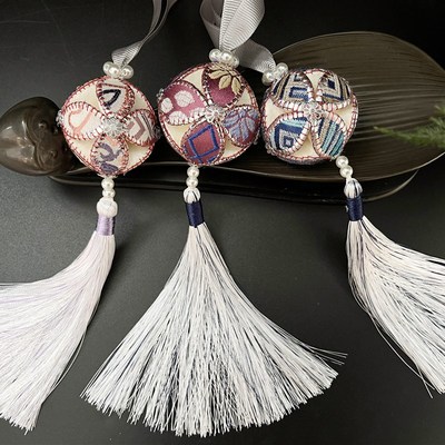 广西靖西 绣蕴坊绣球 纯手工壮锦绣球