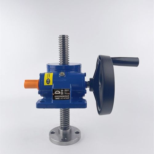 WL丝杆升降机 手摇手动升降台 轻小型提升平台电动四台联动螺杆