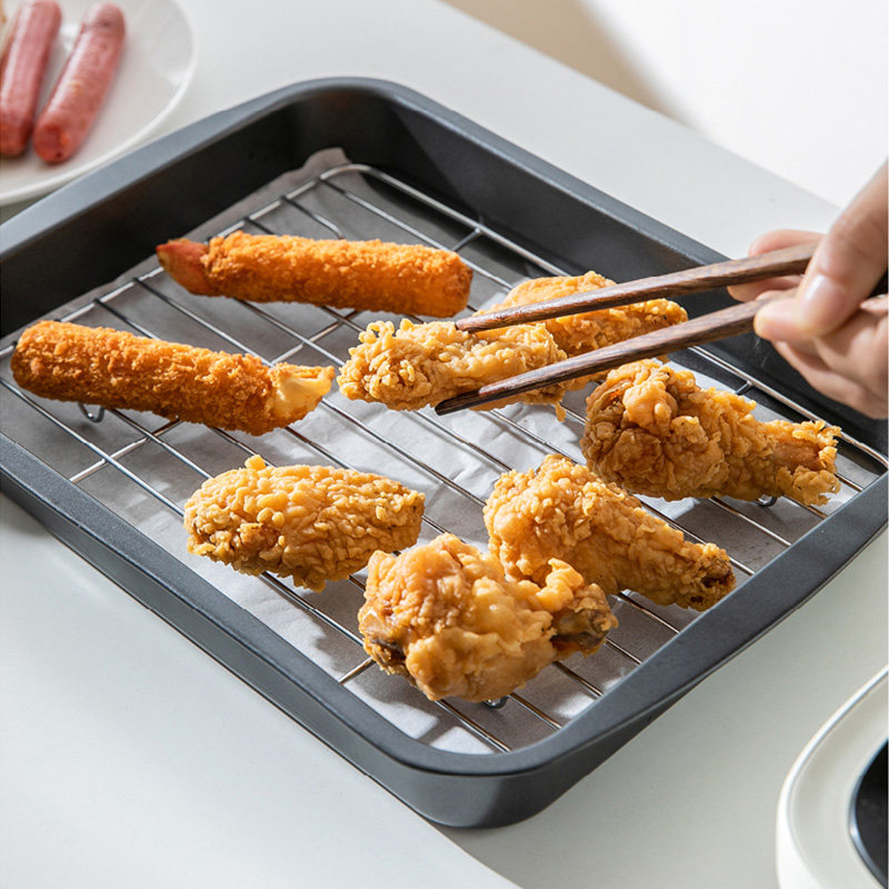 烤盘沥油架 烤箱油托盘 粘烧烤网食物盘烘焙冷却架,厨房/烹饪用具,烧烤网,淘宝优惠券,粉丝福利购,淘宝优惠卷