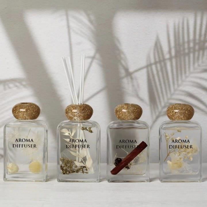魅惑香薰阁礼盒促睡眠永生花无火香薰200ml送人佳品