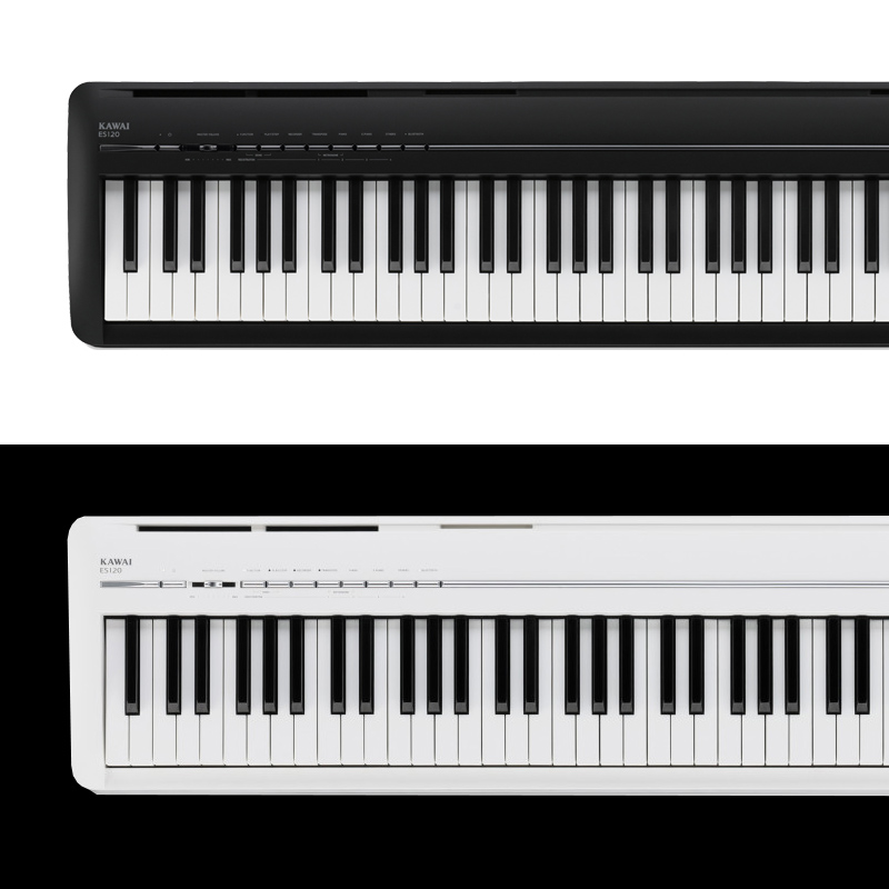 KWI卡哇伊数码电钢琴E110/0初学家用88键重锤便携电子钢琴