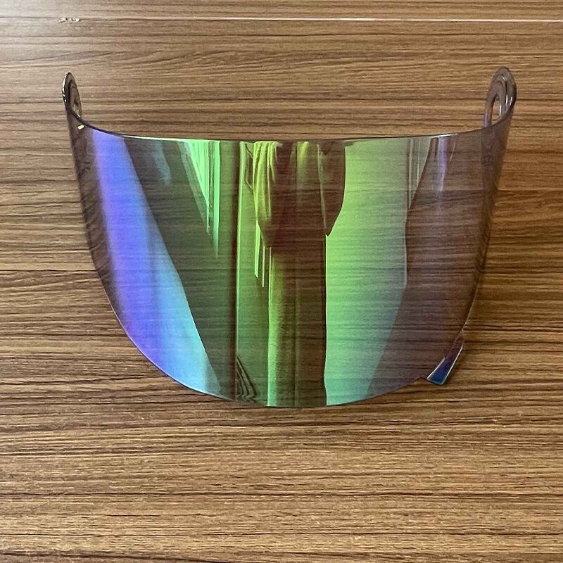 AVA王朝镜片防雾贴膜摩托车头盔原装配件电镀彩色变色镜日夜通用