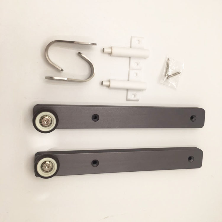 易拉得橱柜衣柜上翻门侧插口袋门五金门板一拉得高强铝支撑杆