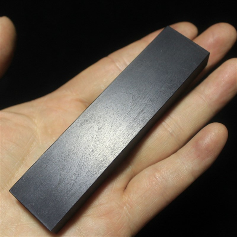 乌玉纯手工古法一两油烟徽墨光板墨纹精美细腻下发流畅墨色怡人