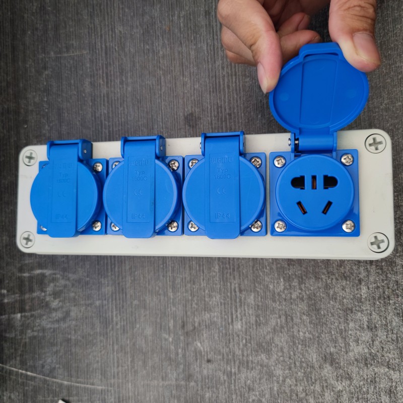TYP1601 1608 1609C 1606 TYP08254防水4位威浦插座盒子TYP08114