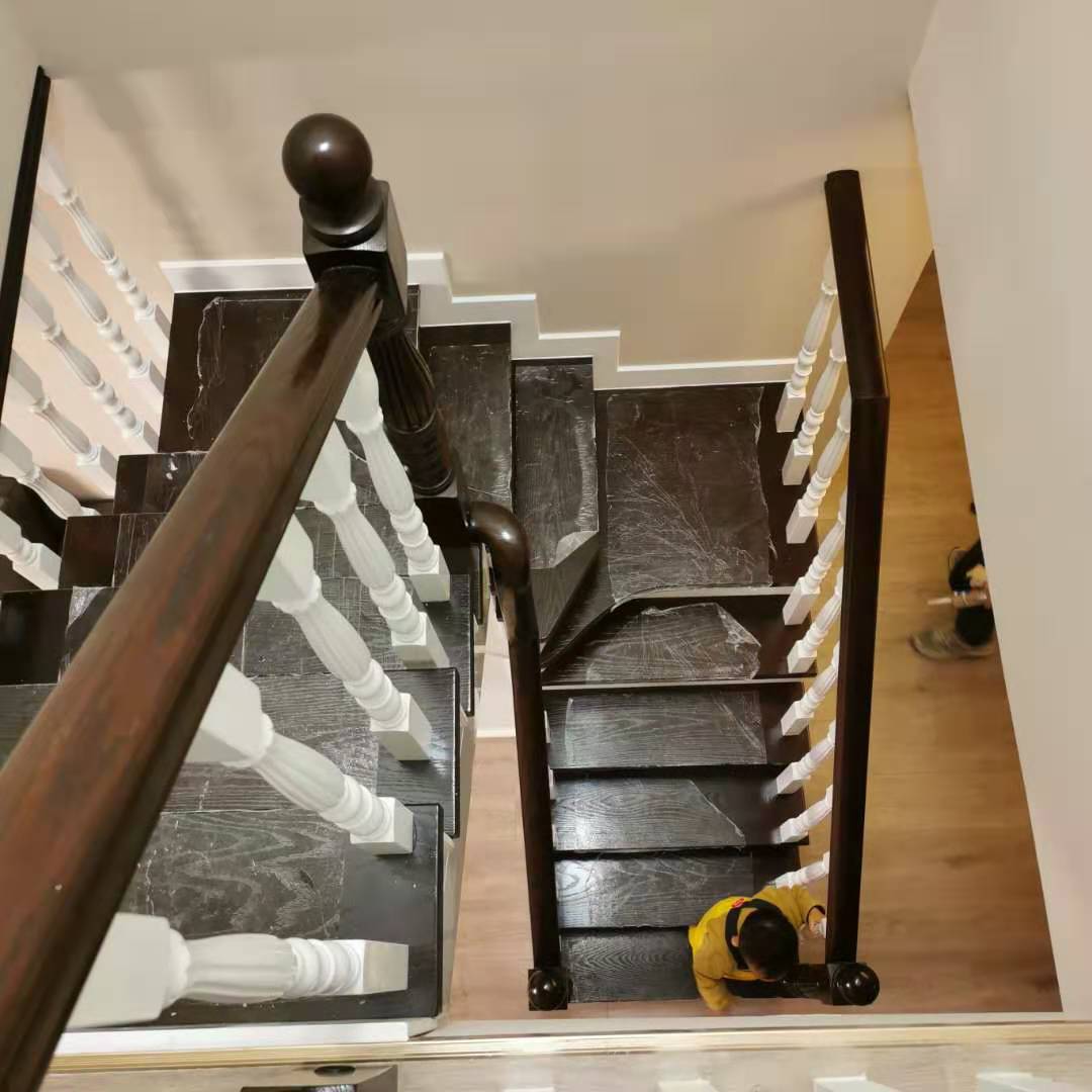 北京实木楼梯整体楼梯橡木楼梯楼梯柜子阁楼复式室内公寓lt楼梯