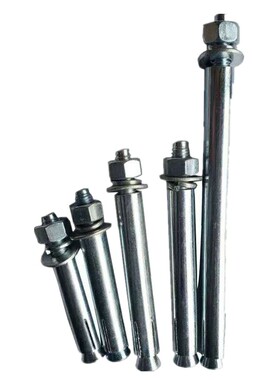 铁膨胀螺丝纯外膨胀螺栓加长胀栓胀丝内爆拉爆MMMMM