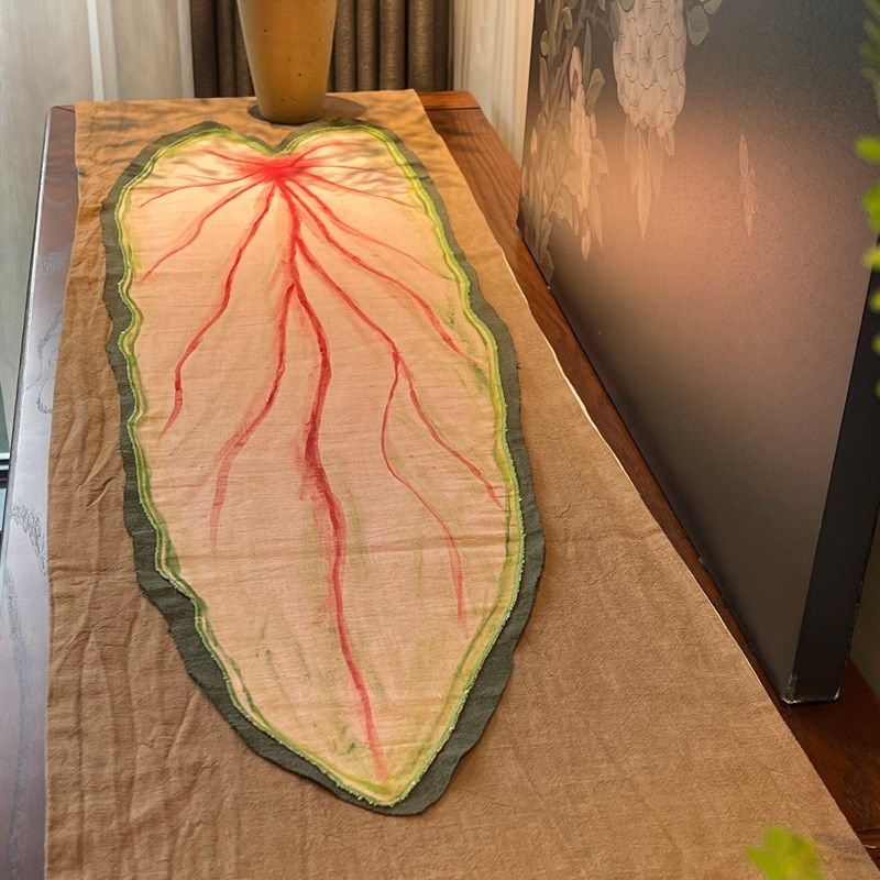 苎麻手工复古桌旗高端五斗柜边柜电视柜盖布风斗柜长条桌布,居家布艺,桌旗,淘宝优惠券,粉丝福利购,淘宝优惠卷