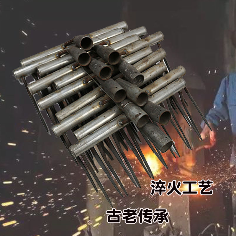 春耕耙子农具铁钉耙农用草耙子圆管耙铁耙子园艺扒子家用爬子工具,农机/农具/农膜,耙子,淘宝优惠券,粉丝福利购,淘宝优惠卷