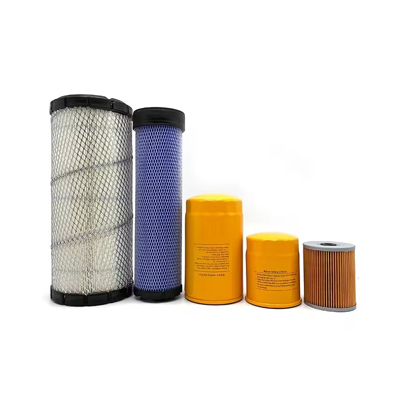 柳工挖掘机9075E 908E 75F机油滤芯柴油滤芯空气滤芯全车保养配件