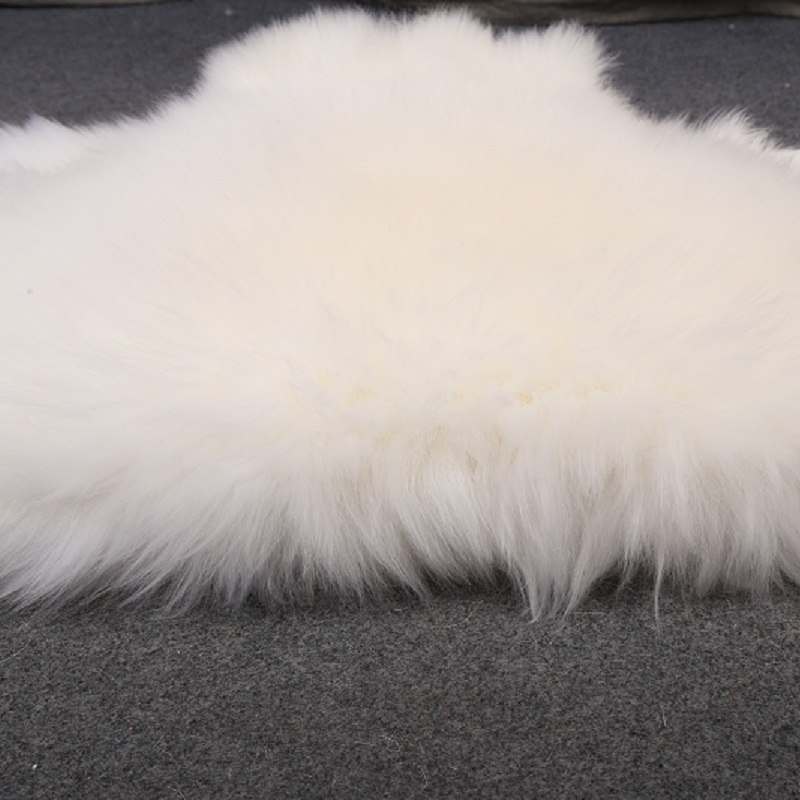 整张羊皮毛沙发垫纯羊毛毯子地毯皮毛一体坐垫床边褥子飘窗羊毛垫
