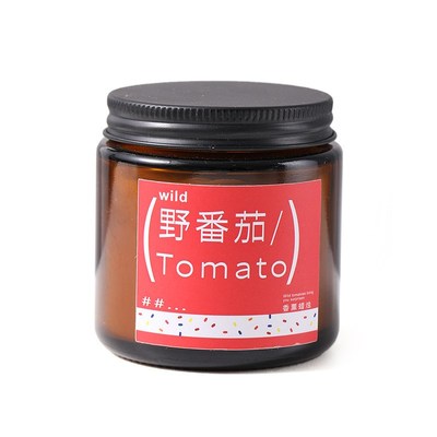 第二件半价!CF植物学家平替野番茄香薰蜡烛小众植物番茄茎叶香薰