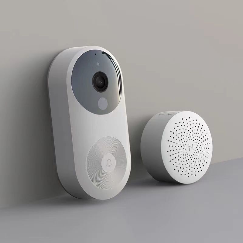 小白小黄可视门铃家用监控摄像头智能电子猫眼无线防盗移动版YD2