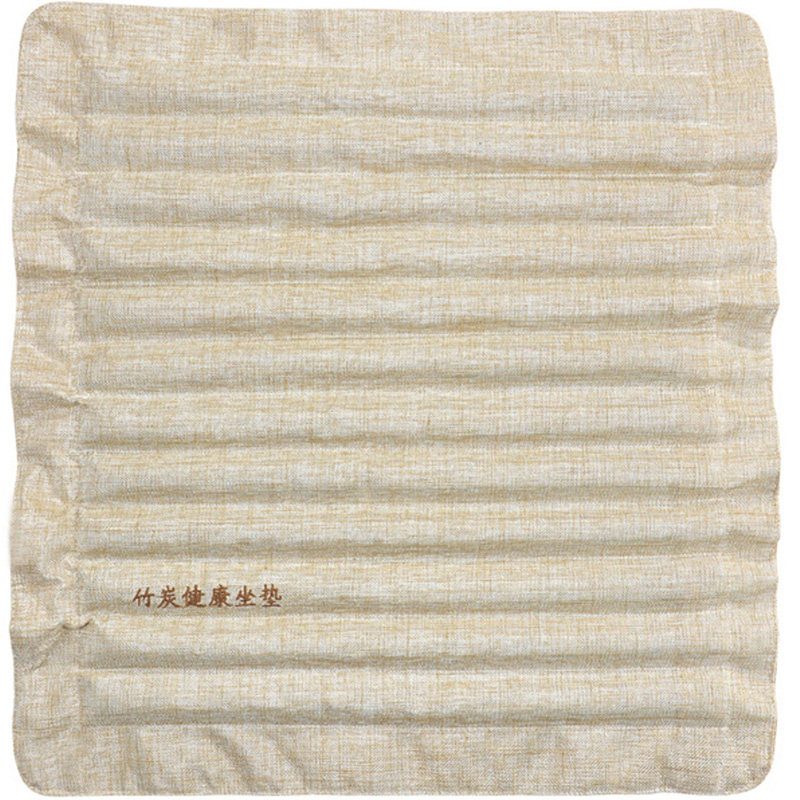 竹炭坐垫四季通用椅垫透气防滑垫子办公室久坐椅子家用汽车屁股垫