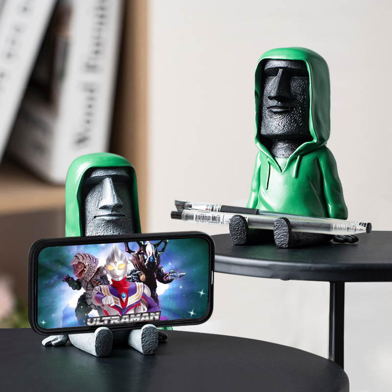 北欧艺术石像装饰创意摆件家居饰品摆设客厅现代简约软装落地大件