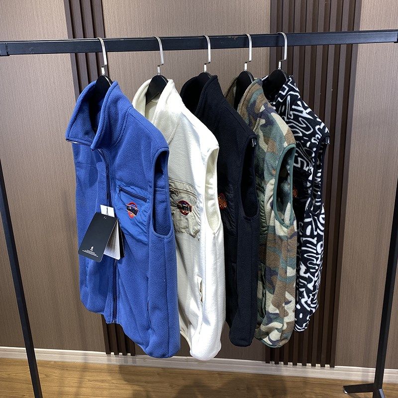 日单尾货双面摇粒绒轻盈保暖秋冬男士户外迷彩立领保暖马甲背心潮,男装,常规马甲,淘宝优惠券,粉丝福利购,淘宝优惠卷