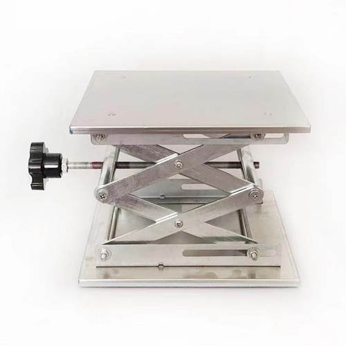 实验室手动升降台mm 家用桌上小型便捷式升降台