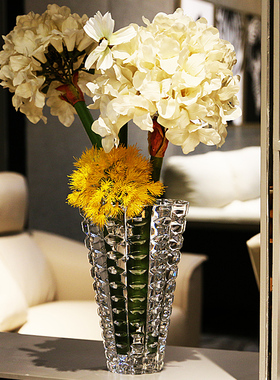 捷OI水晶玻璃水养瓶餐桌客厅婚礼插瓶