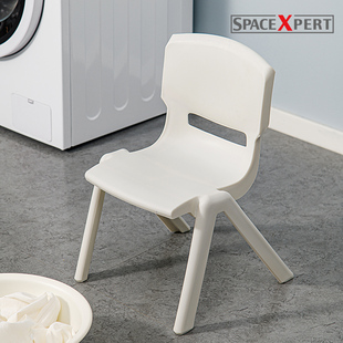 加厚板凳儿童椅靠背婴儿座椅塑料小凳子培训班幼儿园学生家用防滑