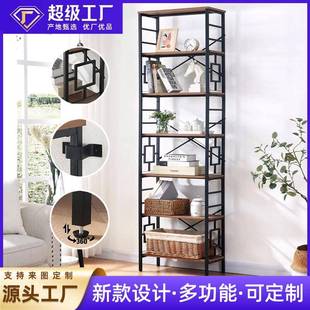层架置物架多层家用轻型中型木架子客厅仓库储物架收纳架花架