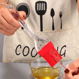 硅胶油刷不掉毛烧烤刷烘焙刷烙饼刷酱食品级油刷耐高温硅胶刷子
