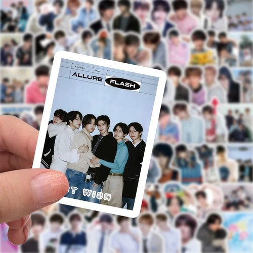 韩国Nctwish男团贴纸明星周边