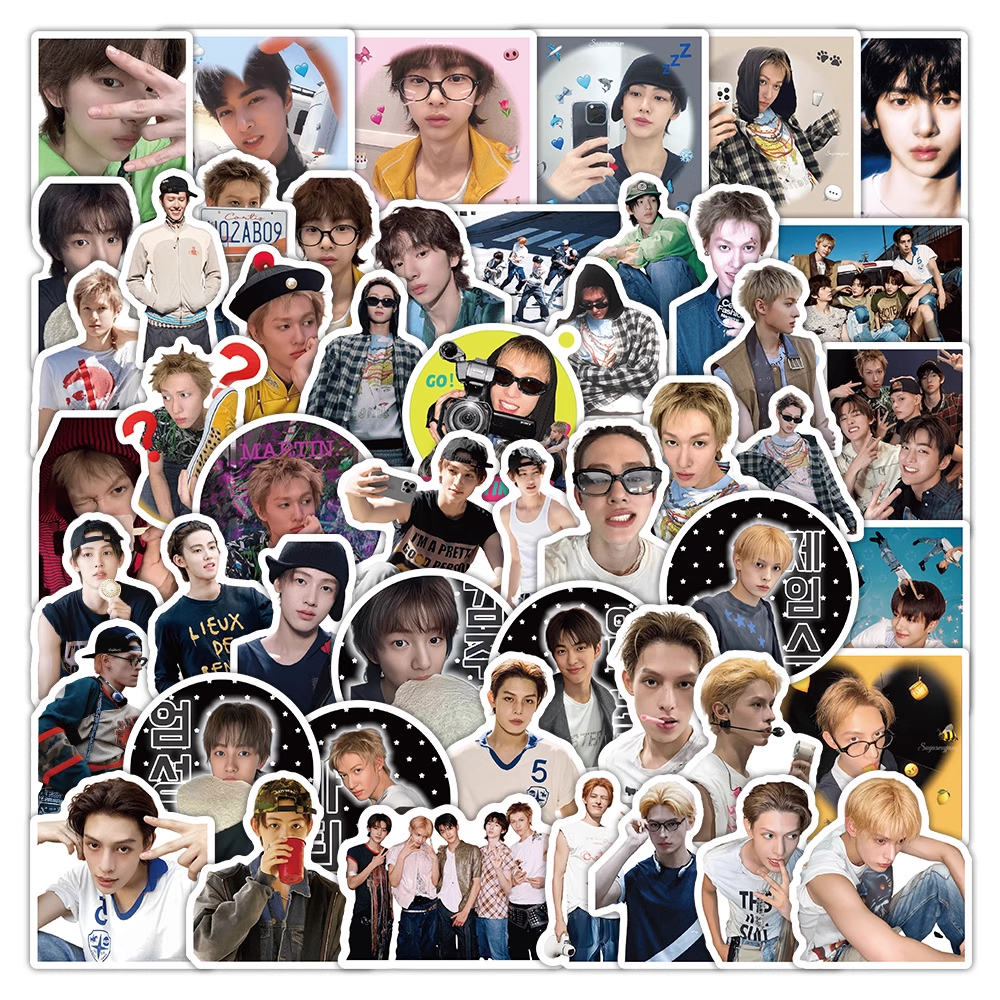 140张CORTIS男团贴纸马丁赵雨凡金主训严成玹安乾镐成员明星贴画