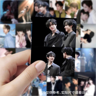 126张新款展丞贴纸高颜值展轩刘轩丞周边手机手账装饰高清贴画diy