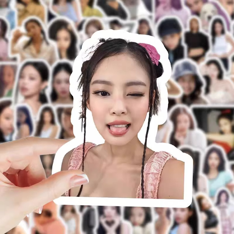 100张金珍妮Jennie单人贴纸/立体贴纸