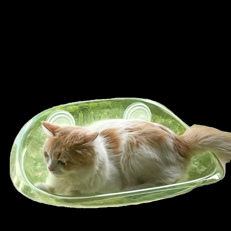 猫吊床 悬浮式猫窝夏季 不占地吸盘猫爬架 窗户 吸在玻璃上的猫窝