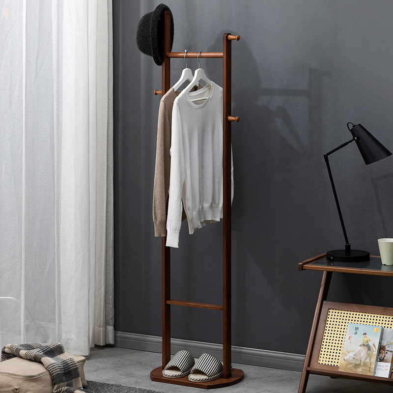 挂衣架卧室落地衣帽架子立式房间挂衣服家用置物架收纳门口