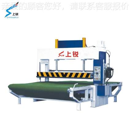 贴皮木力门亚克实木门压50吨机MH3848×单热压机全自动热压面机