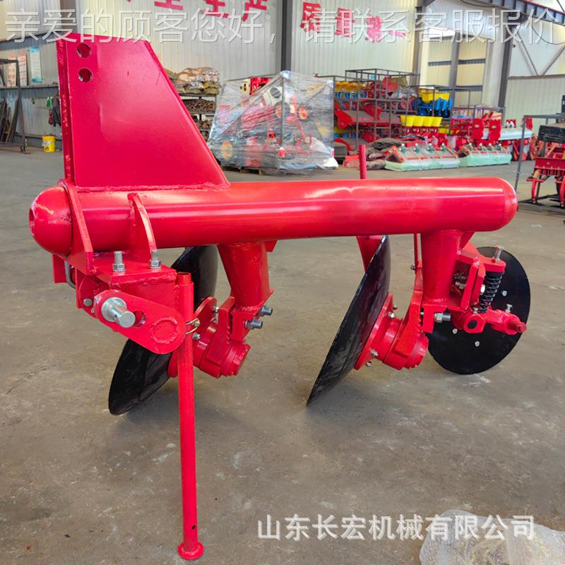 重型管子犁加重地开圆犁盘犁拖拉机荒GAV悬挂管子犁深翻耕犁