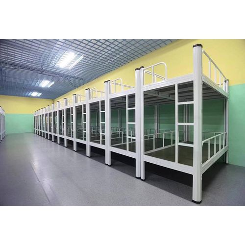 加厚型材管小学生学校双层床午休床上下铺铁床中学生宿舍公寓铁床