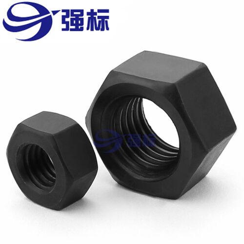12.9级/8.8级螺母高强度六角螺母发黑螺母六角螺帽M6---M36