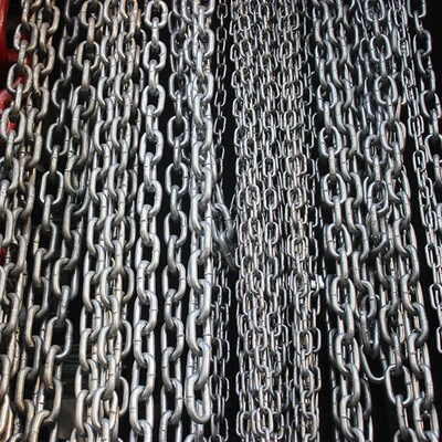 8MM 粗镀锌铁链条 1米1KG 加粗 加固 铁链条子 防护锁链 一米包邮