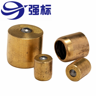 铜弹子油杯铜黄油嘴铜油嘴压配式油嘴压注油嘴铜油杯M6M8M10