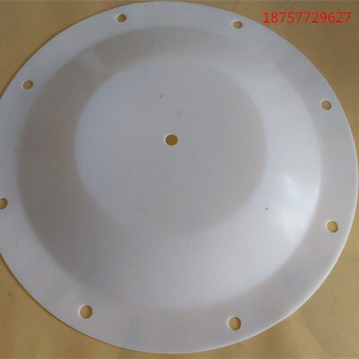 气动隔膜泵配件QBY/QBK-80/100四氟F46特氟龙隔膜片耐腐蚀外径450