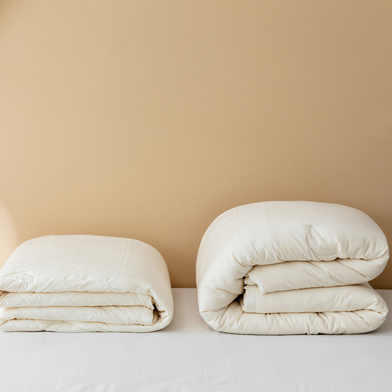 2020新提花水洗棉大豆被芯春秋冬被学生1.5单人2m2.2双人加大被子