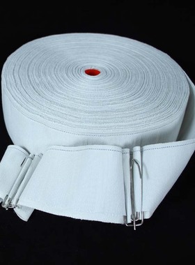 窗帘挂钩布带衬布白布带布条绑带窗帘配件加厚加密棉质全棉包邮