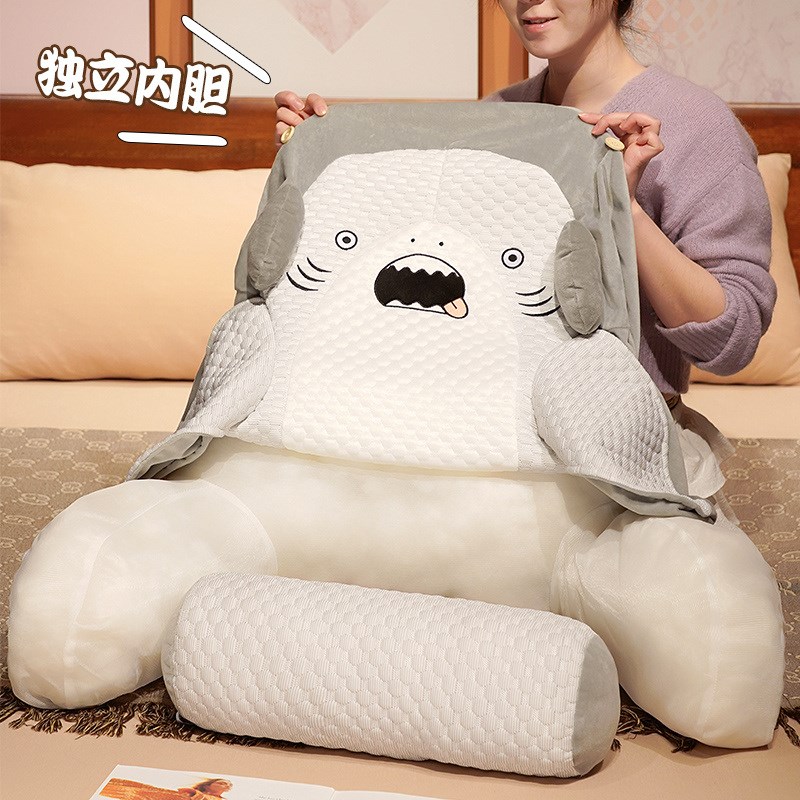 夏季凉靠垫办公室腰靠垫护腰汽车腰枕座椅靠背垫抱枕靠枕靠背久坐
