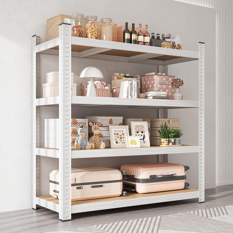 家用货架置物架多层收纳架储物储藏室仓库阳台超市角钢仓储铁架子