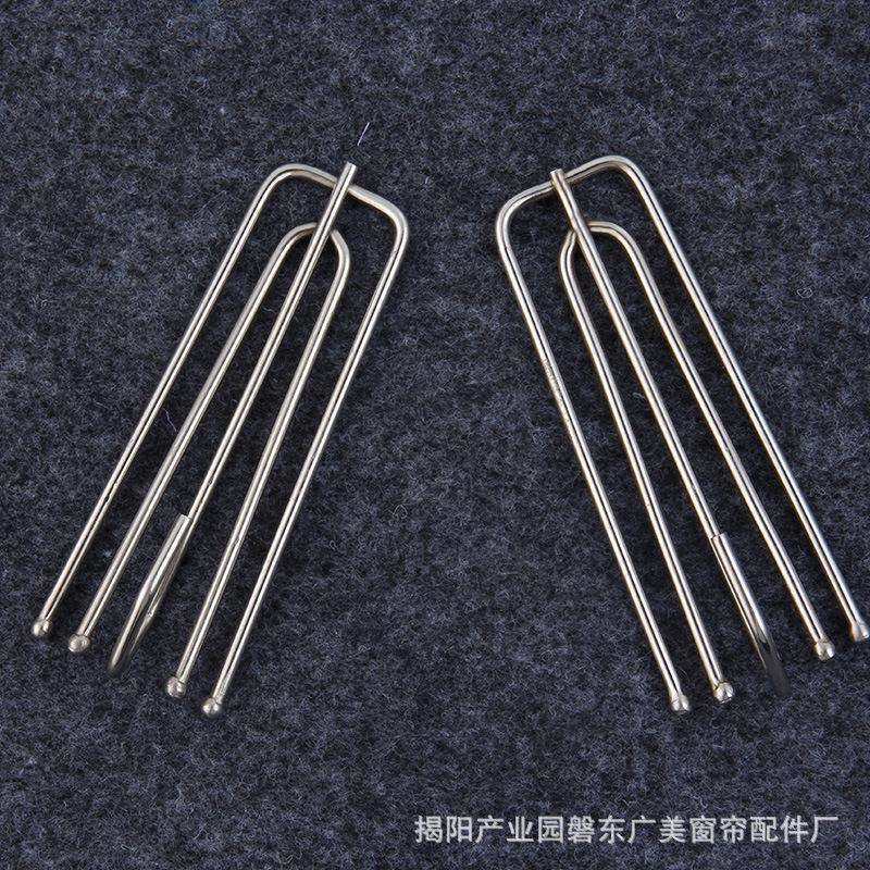 厂家供应加厚不锈钢挂钩优质四爪挂钩窗帘配件布带辅料门窗挂钩,金属材料及制品,金属结构件,淘宝优惠券,粉丝福利购,淘宝优惠卷