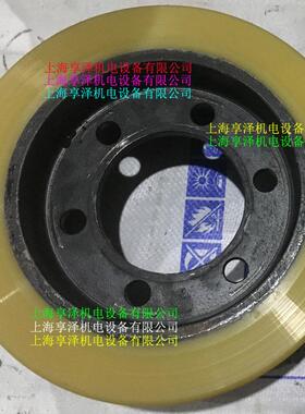 杭州叉车前轮载重轮胎285*120HANGCHA杭叉承重轮配件PU实心轮胎