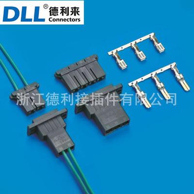 DL5200单排连接器替代AMPD-5200单排线对线储能连接器BMS