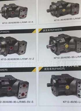 ParkerKF12-110KF12-125KF12-30KF12-40KF12-80国产马达